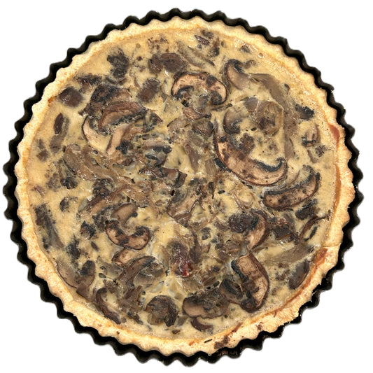 Wild Mushroom Truffle Quiche image 0
