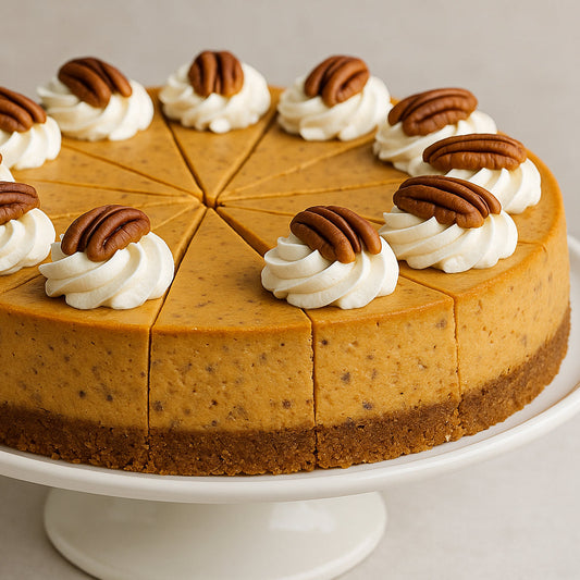 Pumpkin Pecan Cheesecake